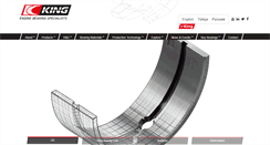 Desktop Screenshot of kingbearings.com